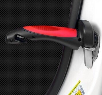 Car Handle with Support and Included Flashlight